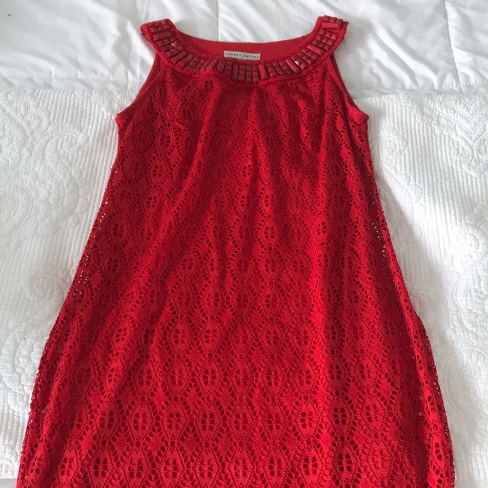 Red dress